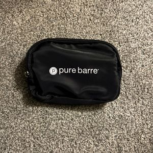 Pure Barre Waist / Fanny Pack Black NEW AeroLoft